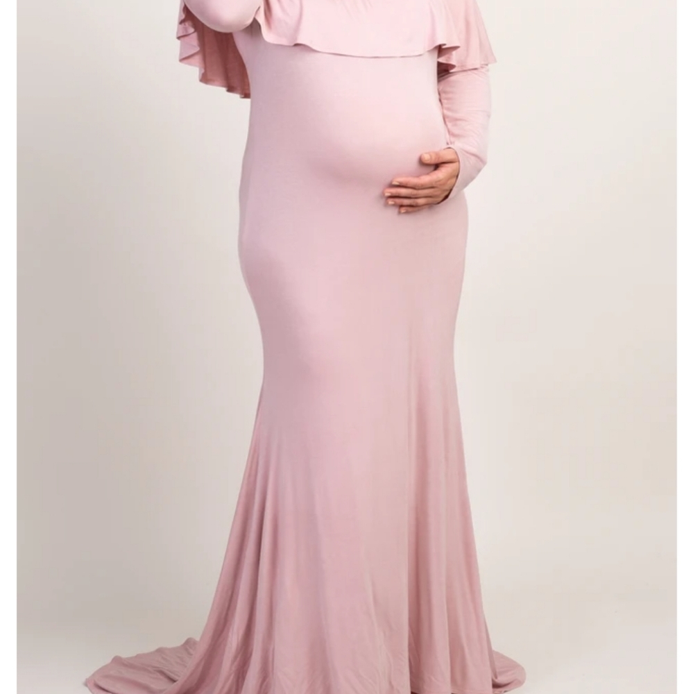 Pinkblush Pink Gown XL Maternity NWT